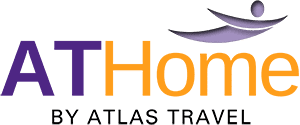 ATHome by Atlas Travel logo.